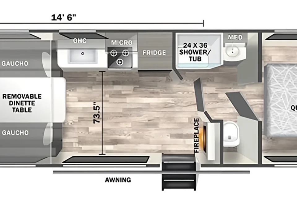 Welcome to your Deck on Wheels! 