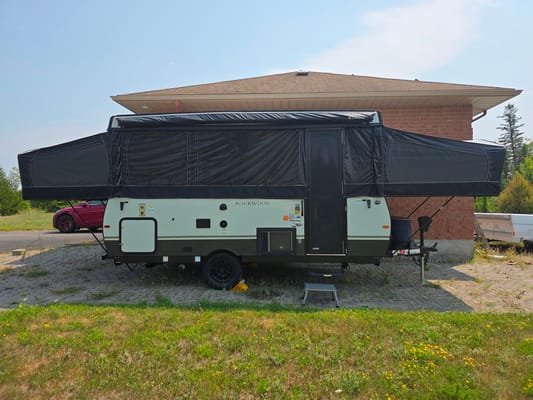 2025 Rockwood 277FT High Wall Tent Trailer