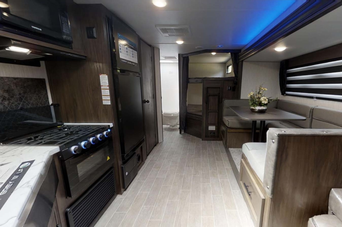 The Wolf 26DBH Travel Trailer