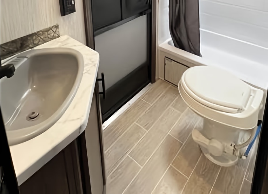 The Wolf 26DBH Travel Trailer