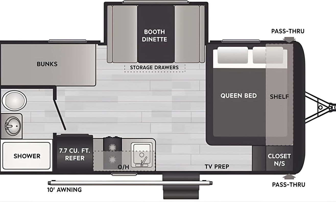 Charles's Keystone Hideout Travel Trailer