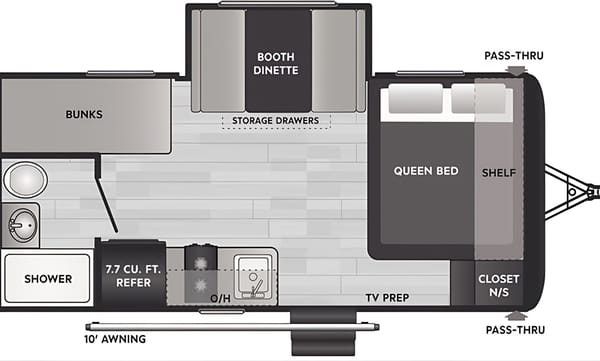 Charles's Keystone Hideout Travel Trailer