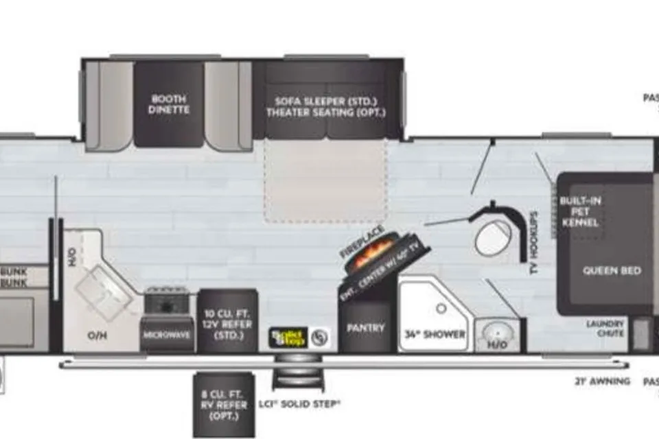 Nick's Keystone Outback 302BH Travel Trailer