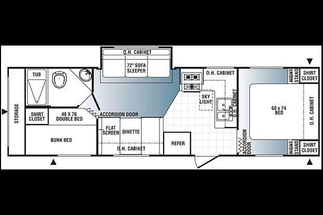 Forest River Puma 28BHS Travel Trailer