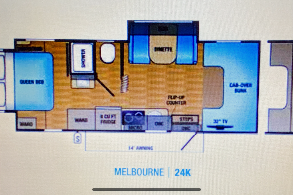 Family friendly 24 ft motorhome