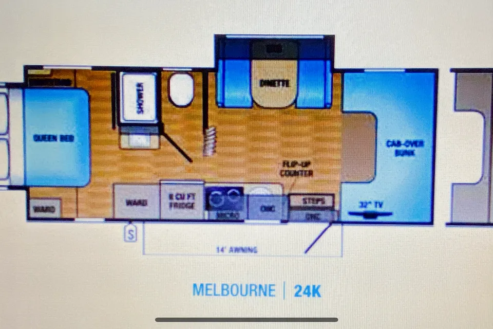 Family friendly 24 ft motorhome