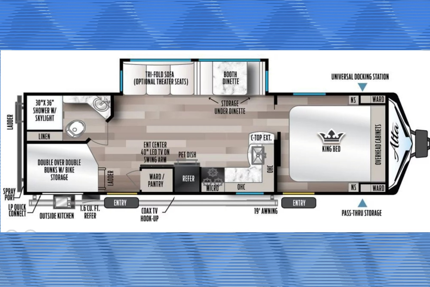 ALTA 2800KBH Series, Luxury with complimentary items!