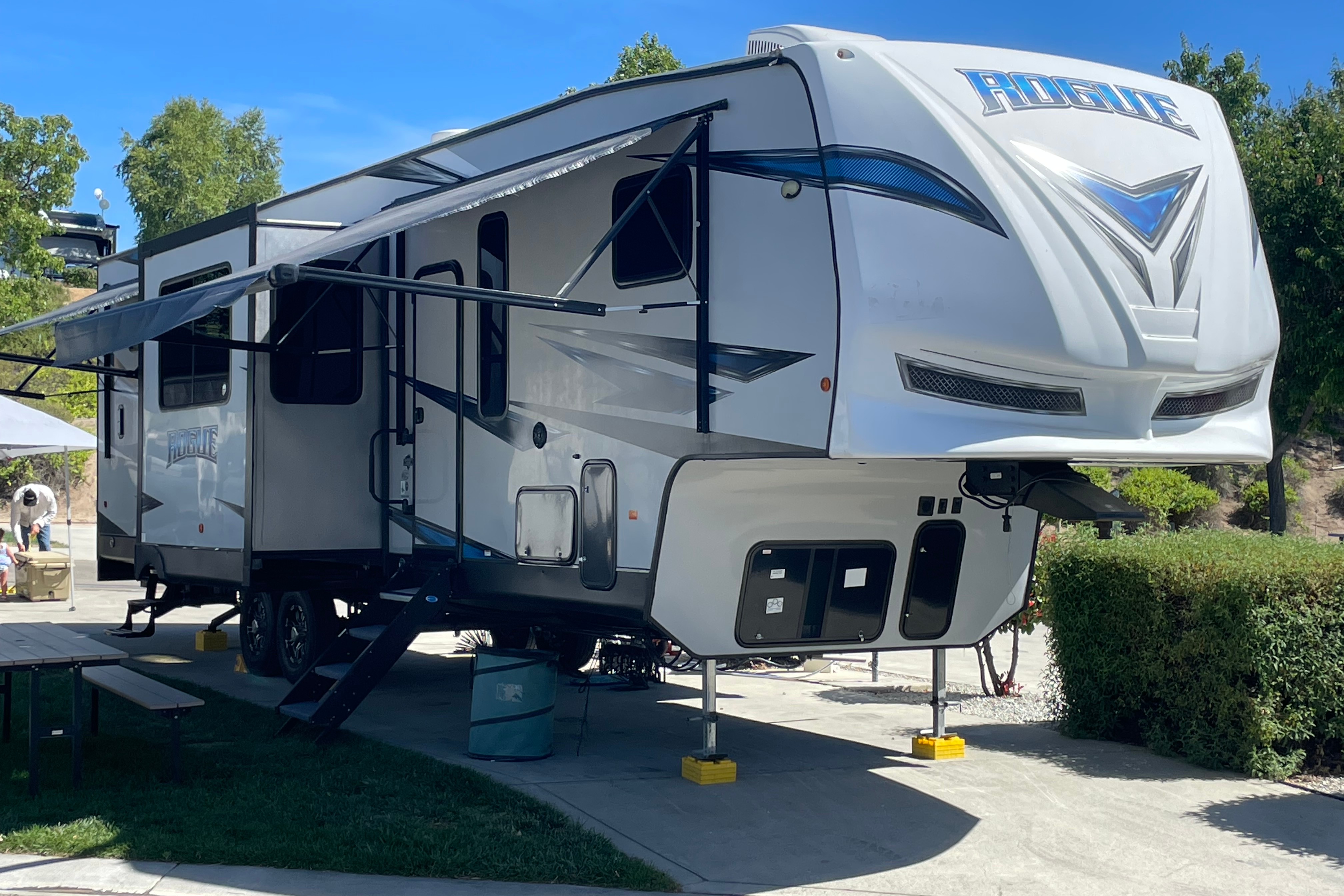 Spacious 40' 2020 Vengeance Rogue Toy Hauler