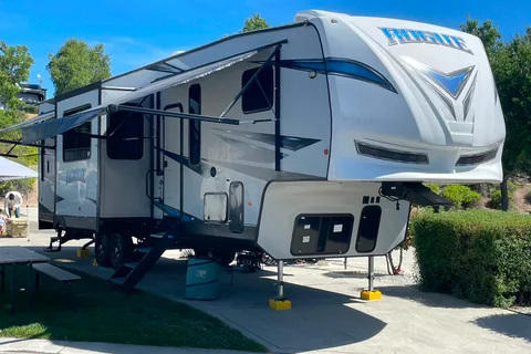 Spacious 40' 2020 Vengeance Rogue Toy Hauler