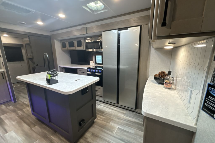 Kayla's Grand Design bunkhouse Trailer