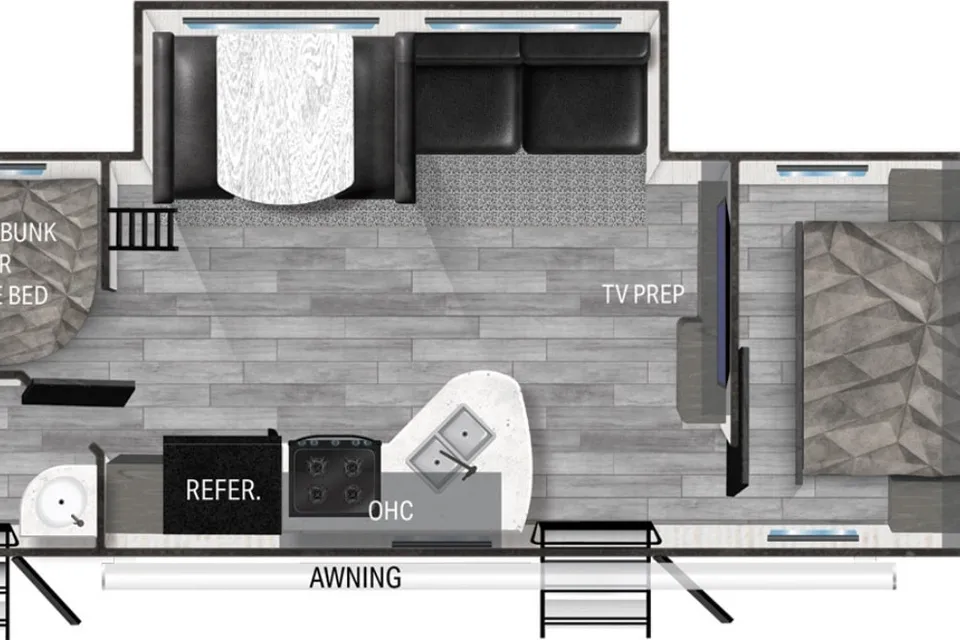 Sam's 2023 Pioneer Travel Trailer Sleeps 8