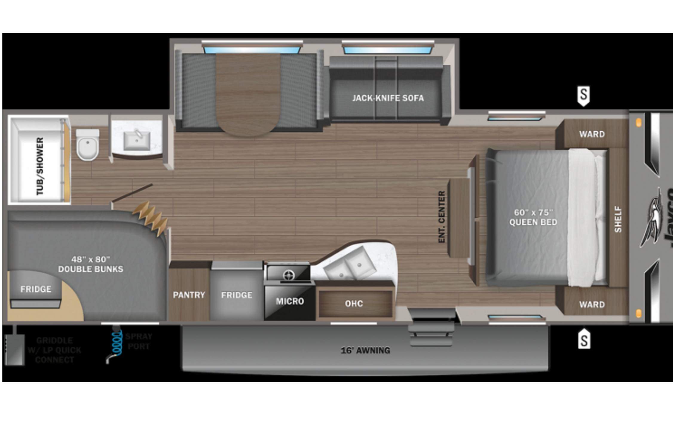 Dan's Jayco 264 BH Travel Trailer