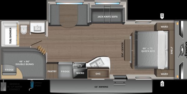 Dan's Jayco 264 BH Travel Trailer