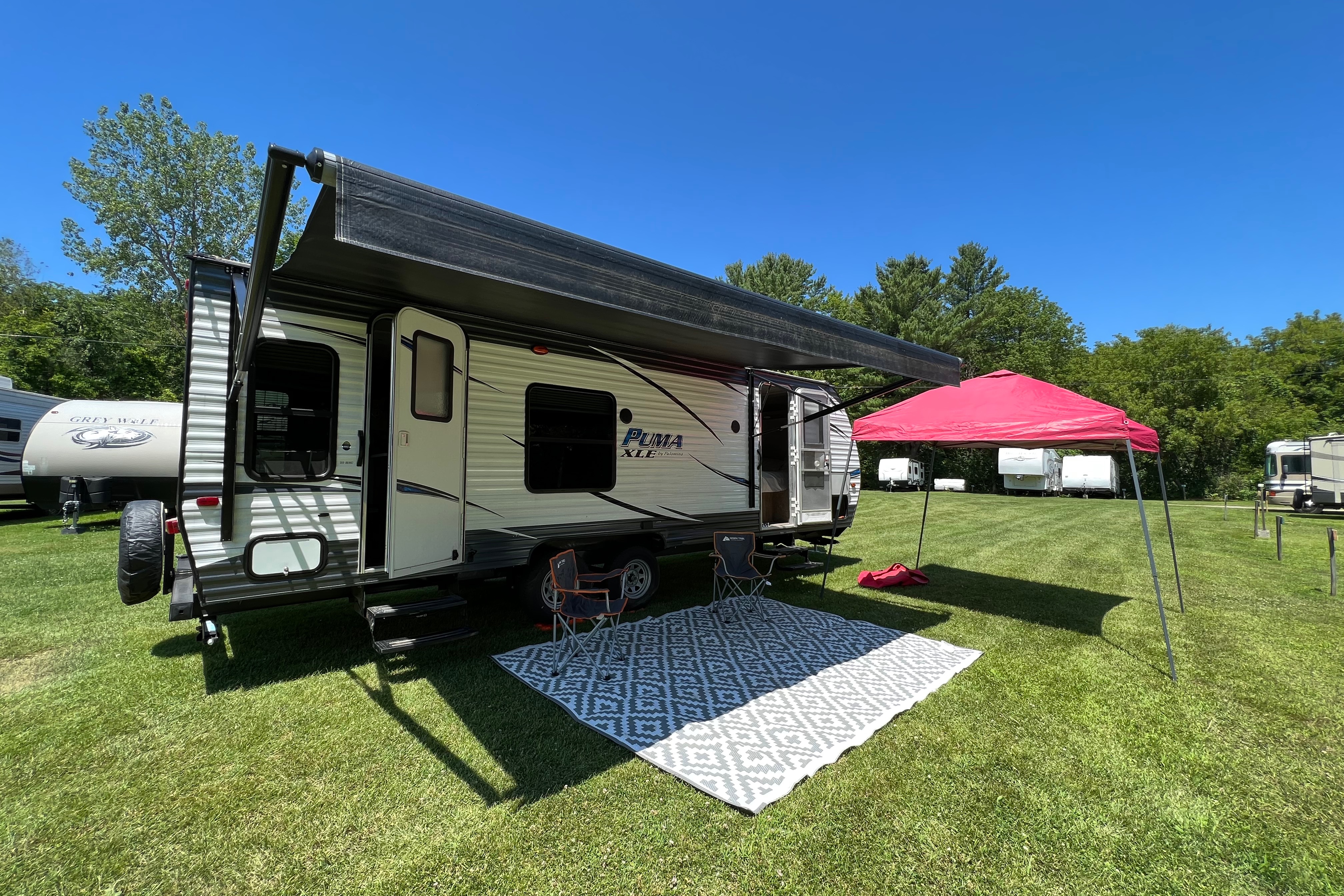 Tim's Palomino Puma Travel Trailer