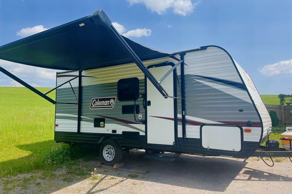 Jim's Coleman Lantern 17fq Travel Trailer