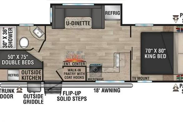 Jeff's 2023 KZ Connect 251BHK