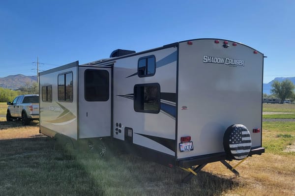 Shadow Cruiser Bunk Room Ultimate Boondocking Trailer