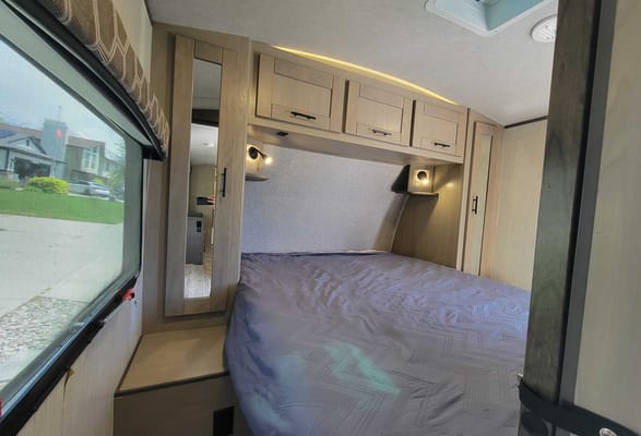 Shadow Cruiser Bunk Room Ultimate Boondocking Trailer