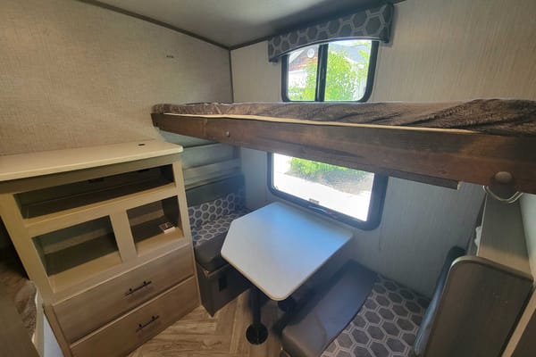 Shadow Cruiser Bunk Room Ultimate Boondocking Trailer