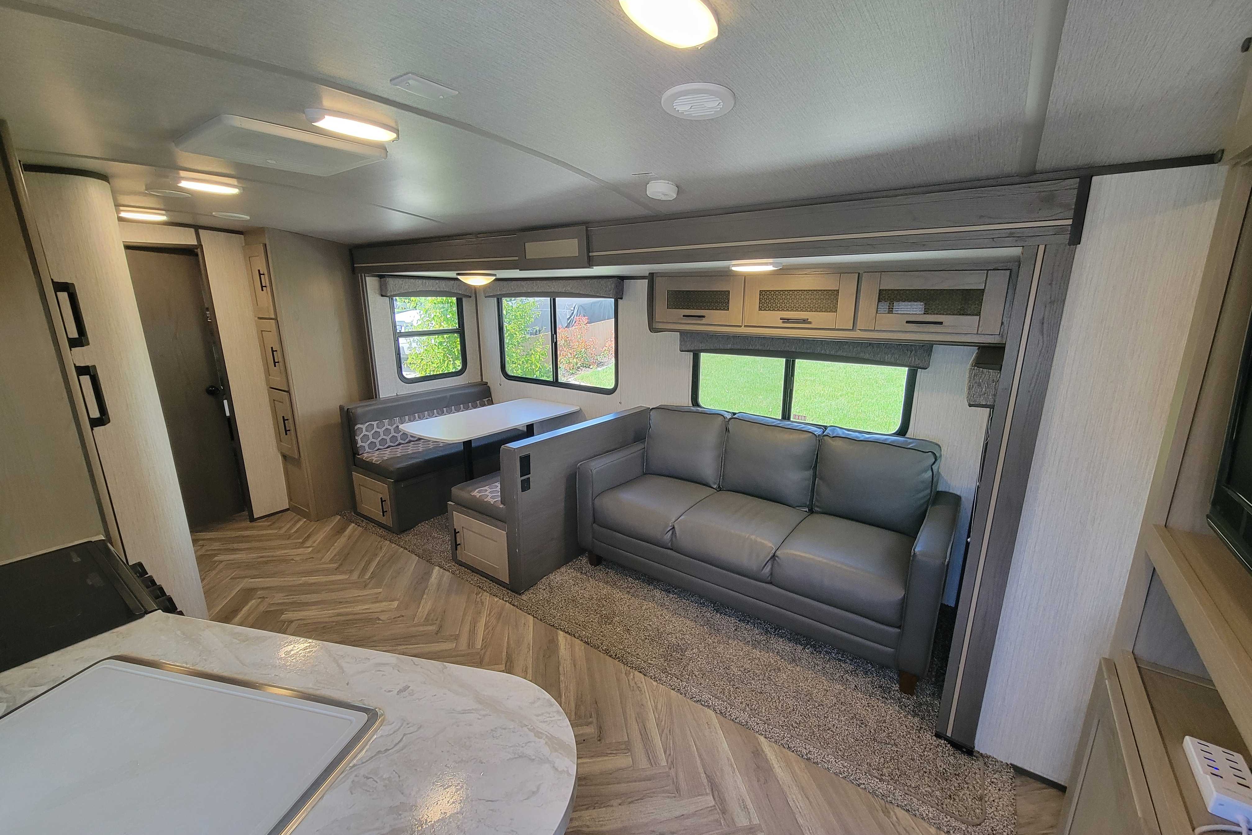 Shadow Cruiser Bunk Room Ultimate Boondocking Trailer