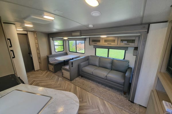 Shadow Cruiser Bunk Room Ultimate Boondocking Trailer