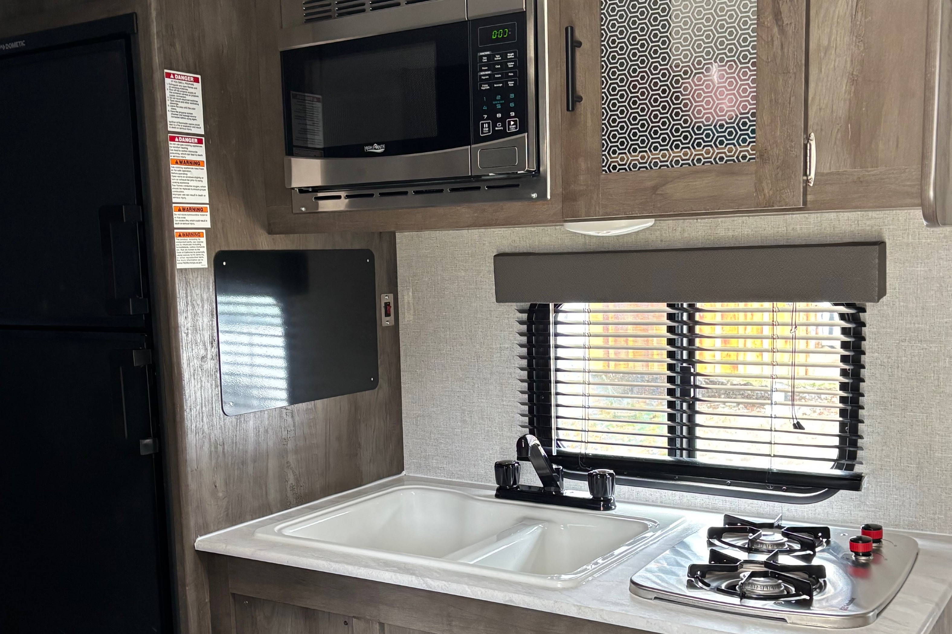Family-friendly Forest River WildWood trailer