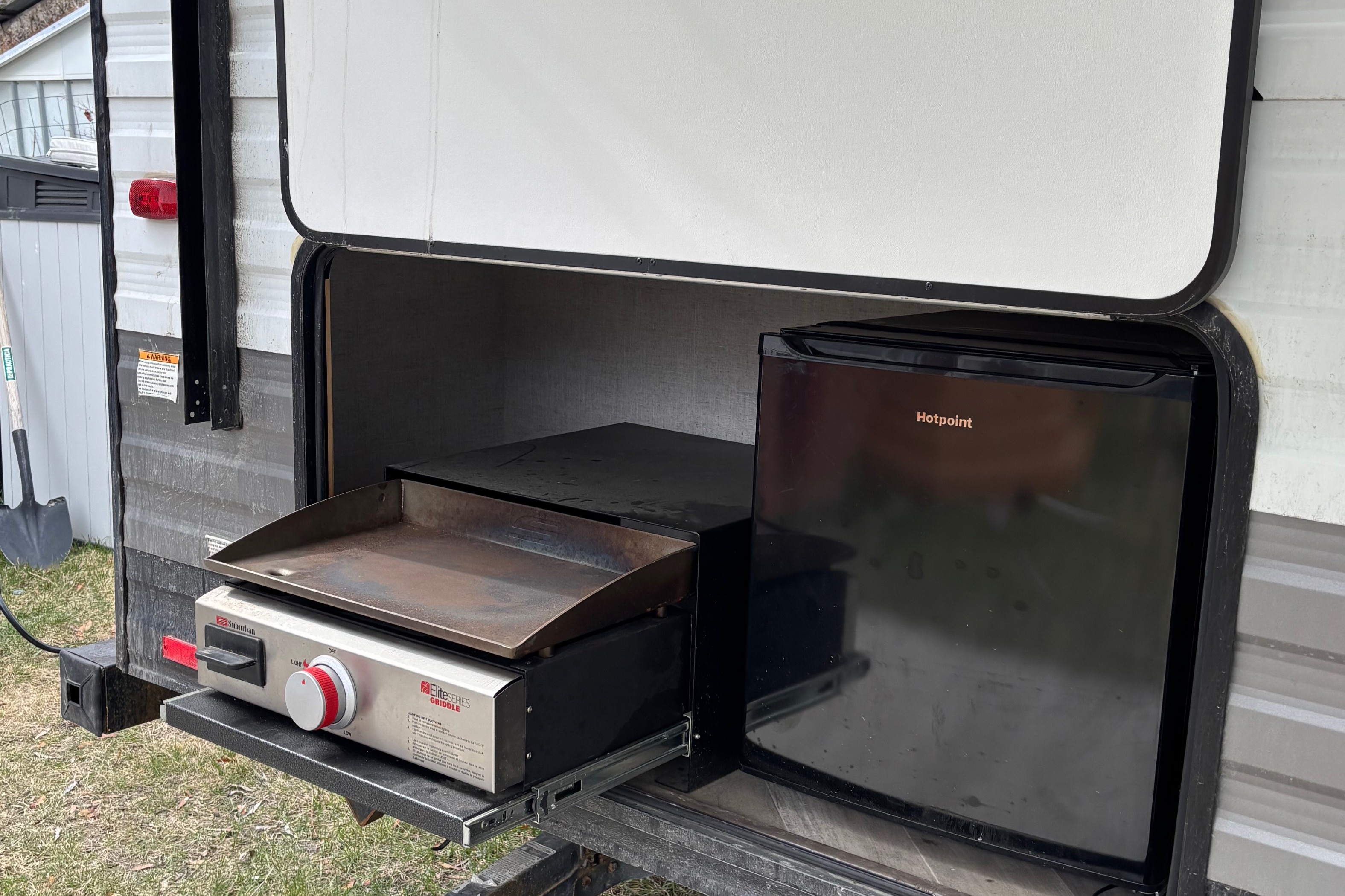 Family-friendly Forest River WildWood trailer
