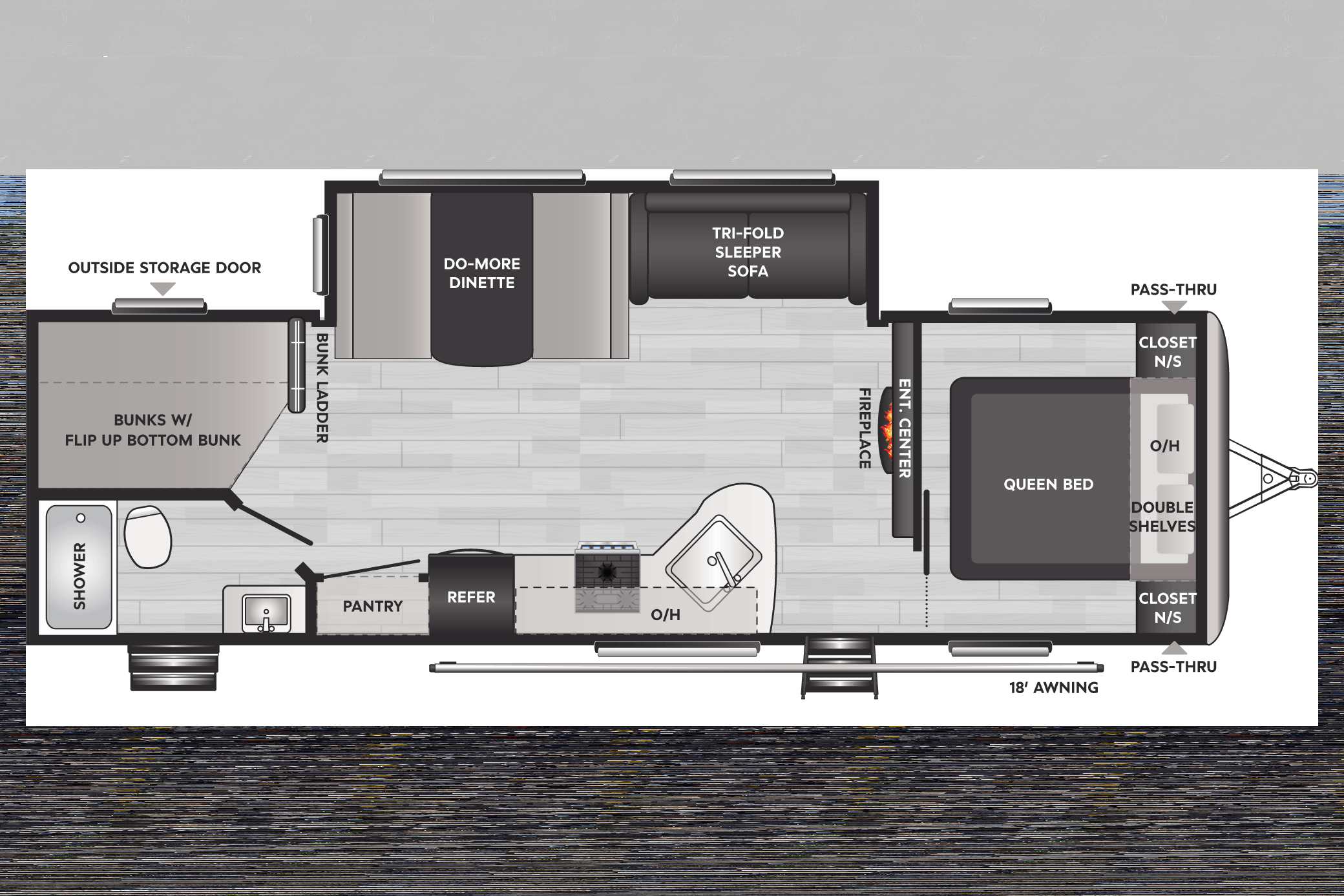 Sandy's Springdale Bunk House