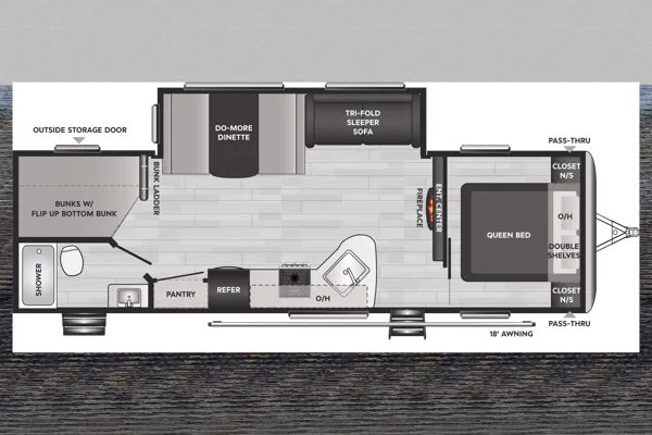 Sandy's Springdale Bunk House