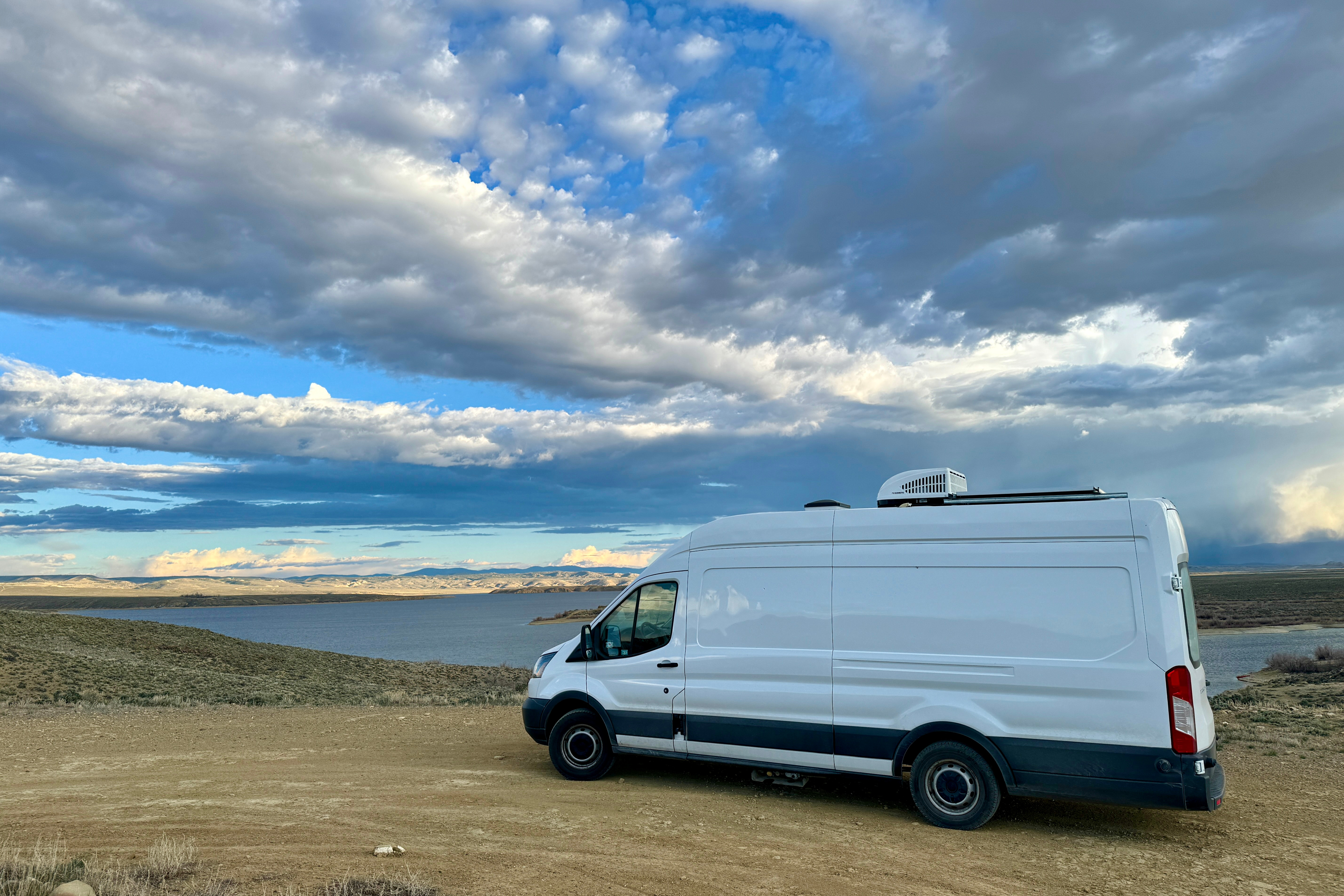 Comfortable van with all the amenities!
