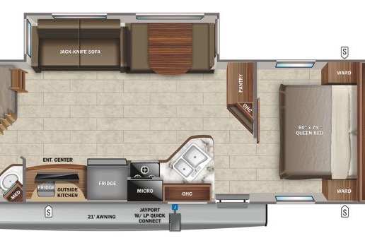 Mark's Jayco Jay Feather 27BHB Travel Trailer