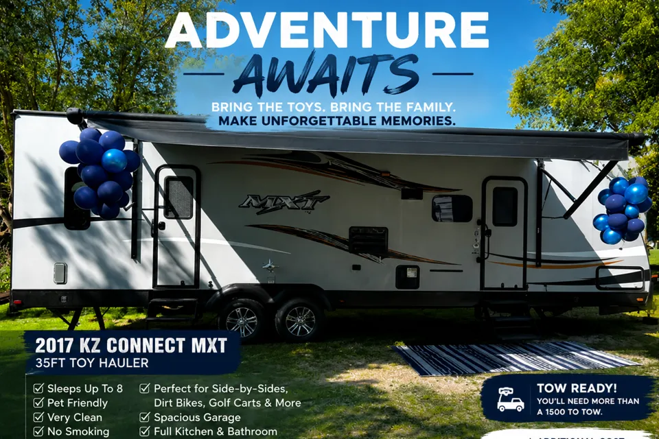 KZ MXT 3090 Toy Hauler