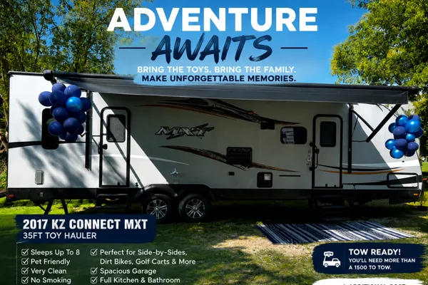 KZ MXT 3090 Toy Hauler