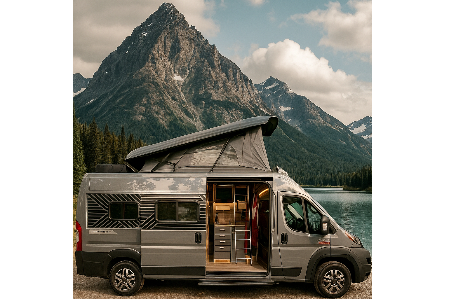 2024 Winnebago Roam 59RZPT | The Only Open-Concept Pop-Top Class B Starlink