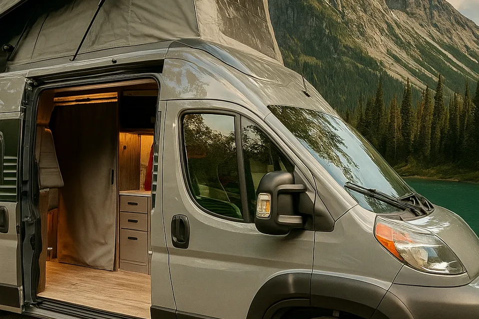 2024 Winnebago Roam 59RZPT | The Only Open-Concept Pop-Top Class B Starlink