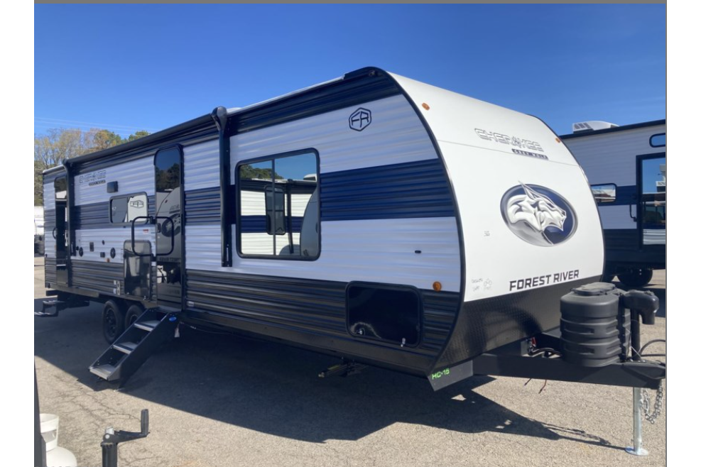 Spacious Bunkhouse - Sleeps 9 -Grey Wolf 26DBH Travel Trailer