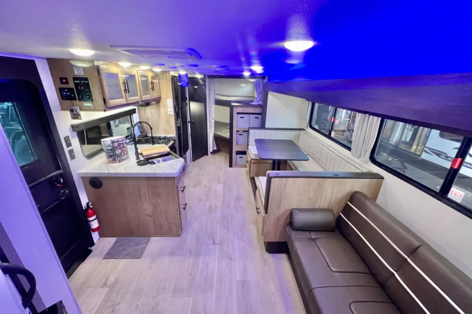 Spacious Bunkhouse - Sleeps 9 -Grey Wolf 26DBH Travel Trailer