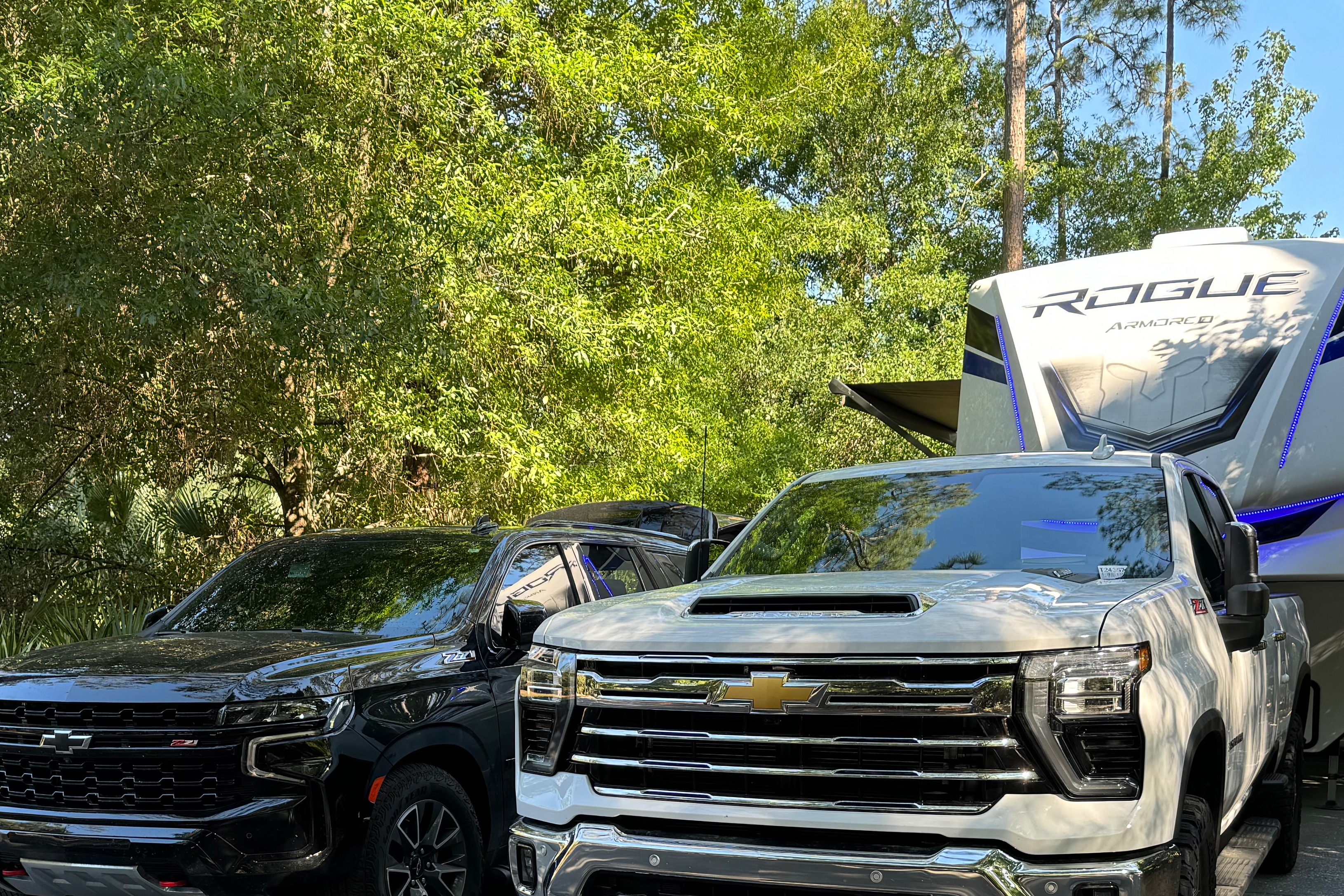 The Sartains Forest River Rogue Armored Fifth Wheel