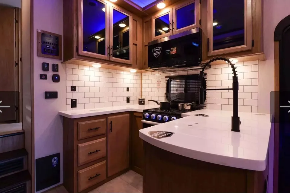 The Sartains Forest River Rogue Armored Fifth Wheel
