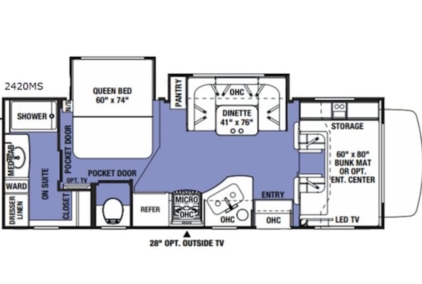 Darling Forest River Sunseeker 2420MS Ford Class C