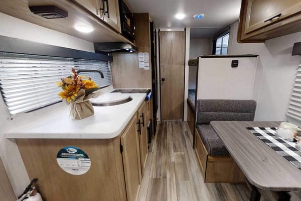 Rumer's Forest River Wolf pup 16bhs Travel Trailer
