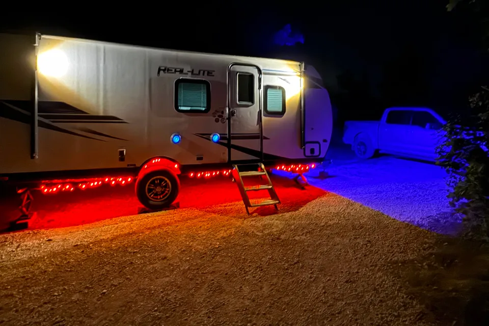 [Delivery Only] Family Bunkhouse Camper w/ Slide