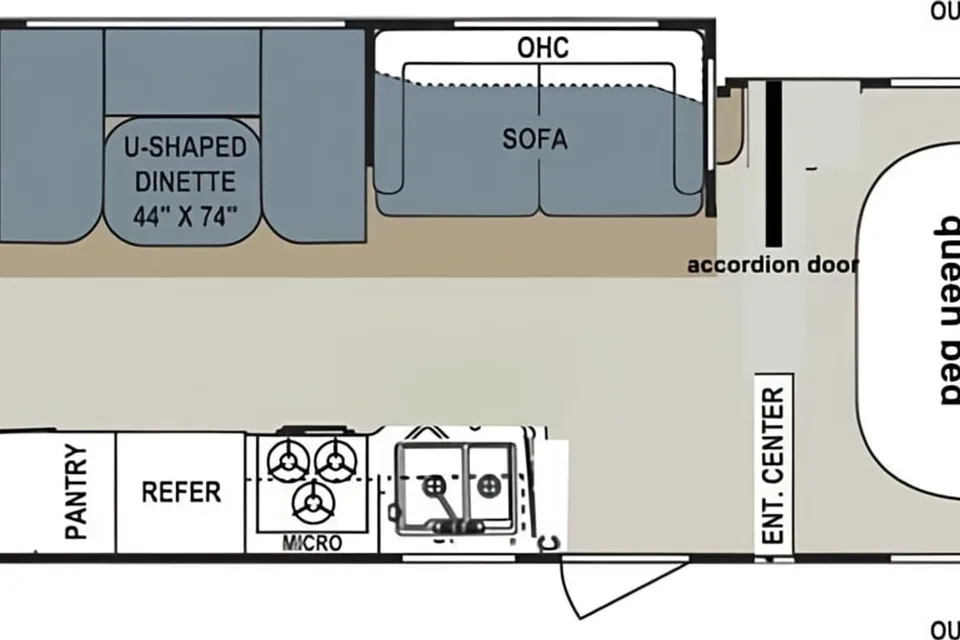 28' Kodiak Bunkhouse South Division RV