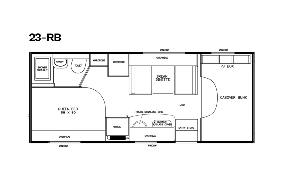 Your goldilocks RV, perfect for any experience! 2022 Alp Adventurer 23'
