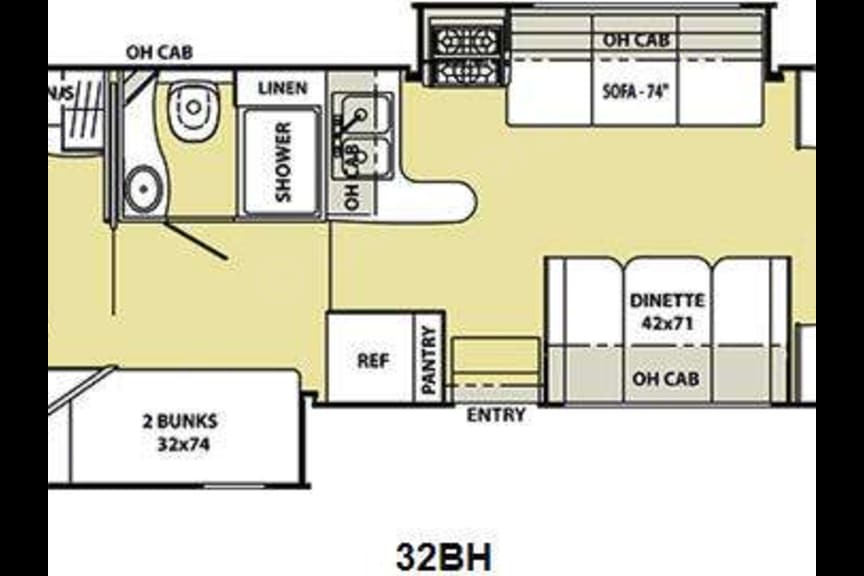 Family Bunkhouse RV – Sleeps 10, Fully Stocked!
