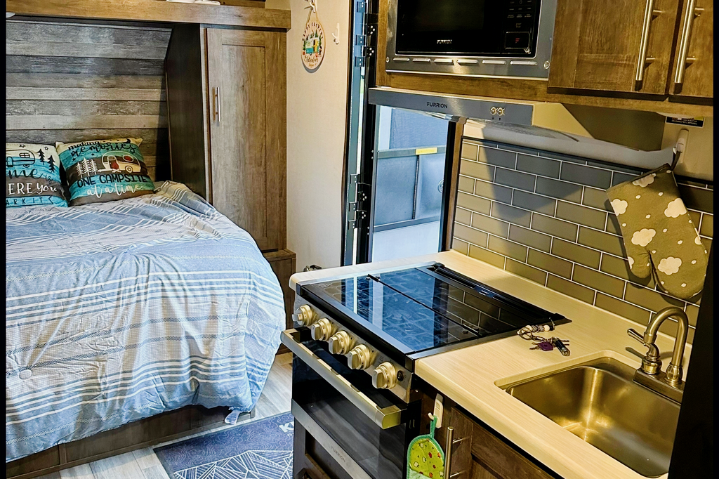 Corrine's Modern Retro Trailer
