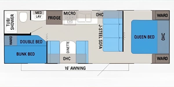 Gavin's Jayco 26bh Travel Trailer