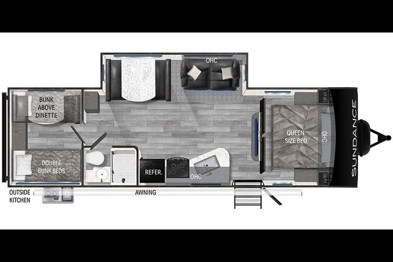 Sundance 291QB - 2 Bedroom Travel Trailer