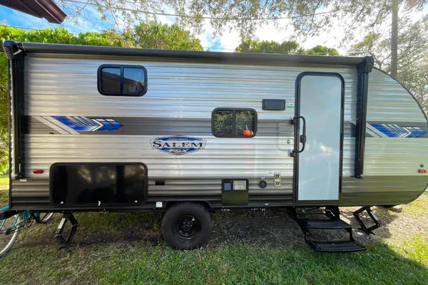 The Cook's Cozy Kid Approved Camper Trailer