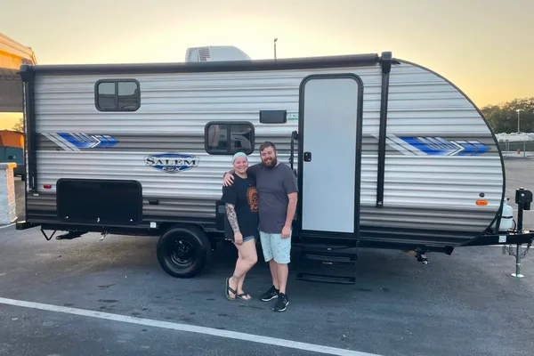 The Cook's Cozy Kid Approved Camper Trailer
